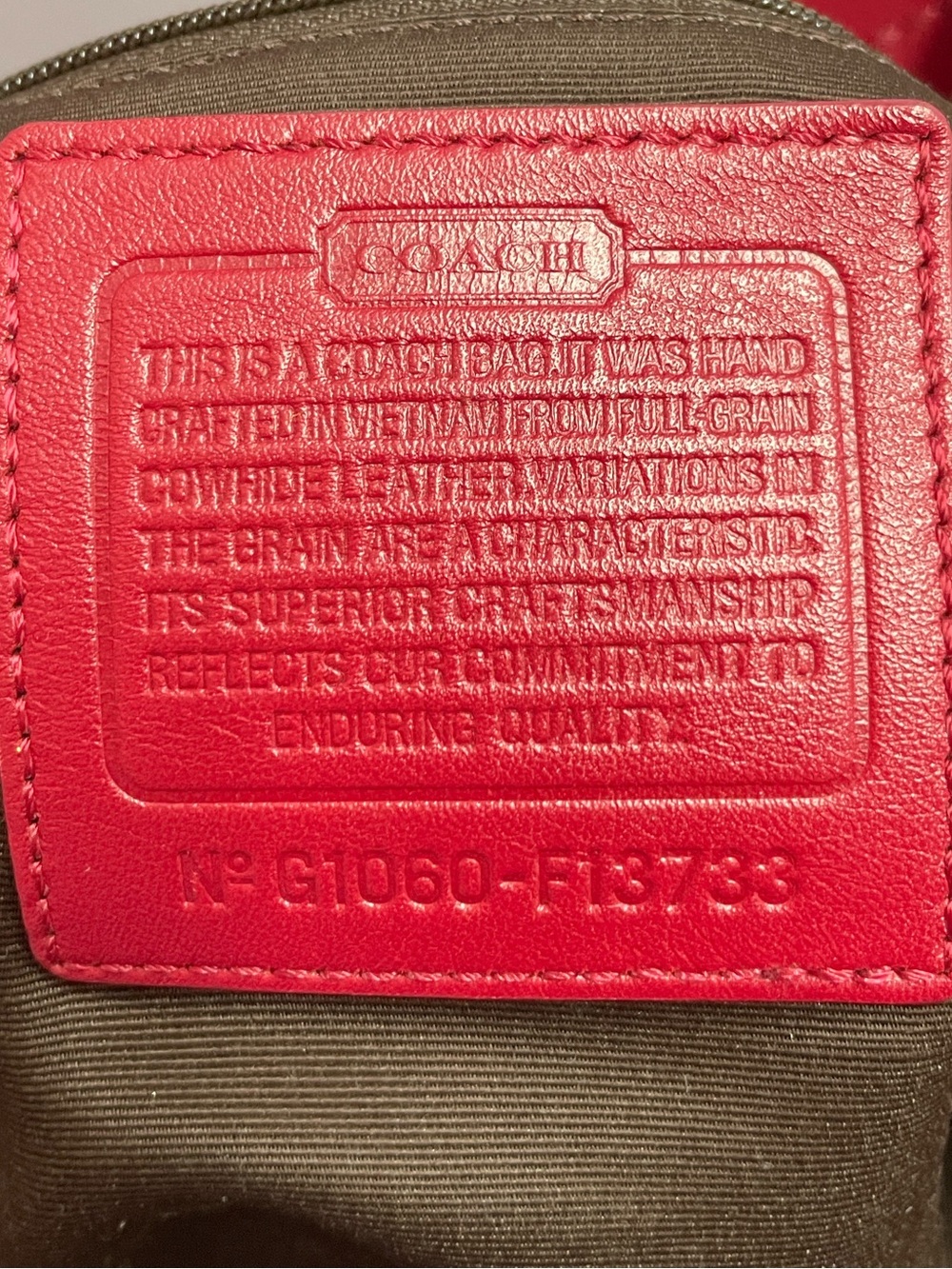 Coach Large ‘Soho’ Pleated Tote - Picture 11 of 11